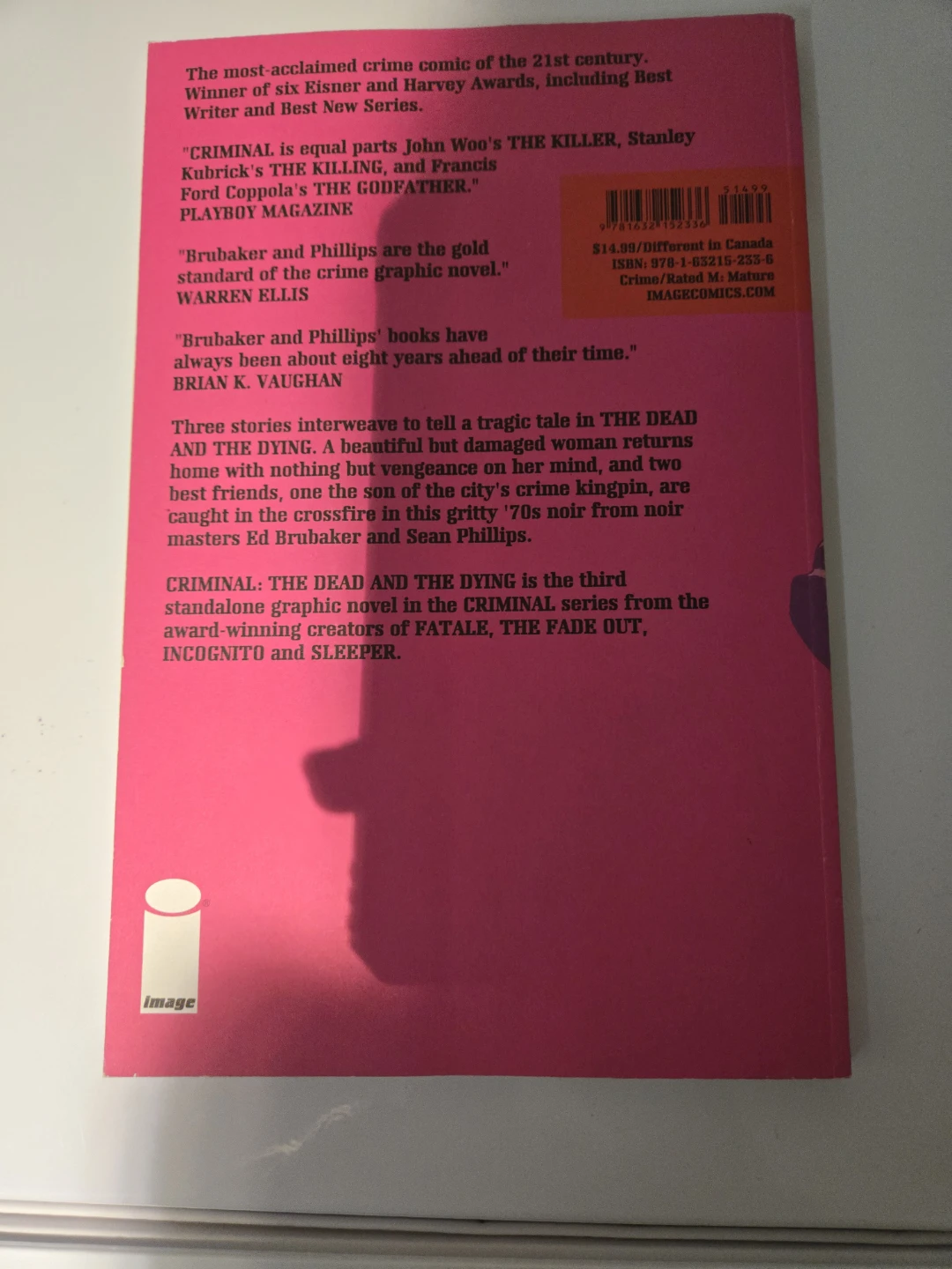 Criminal: The Dead and the Dying Graphic Novel - photo 2