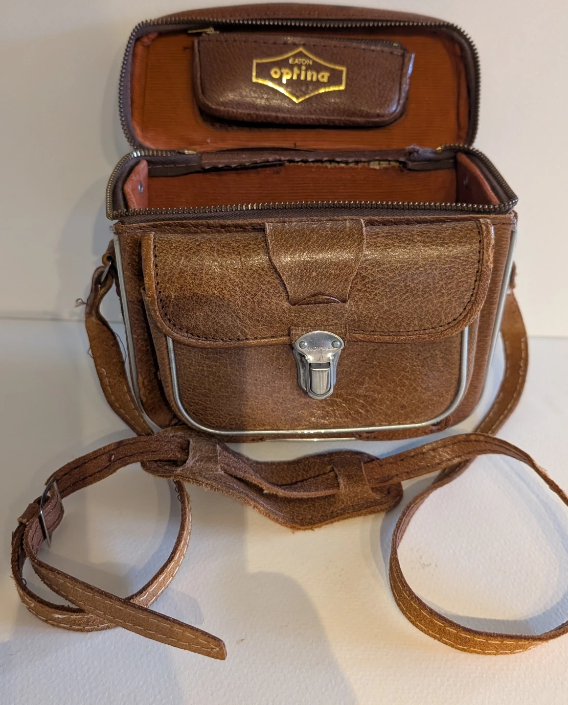 Vintage 1970's Optina Movie Camera Bag
