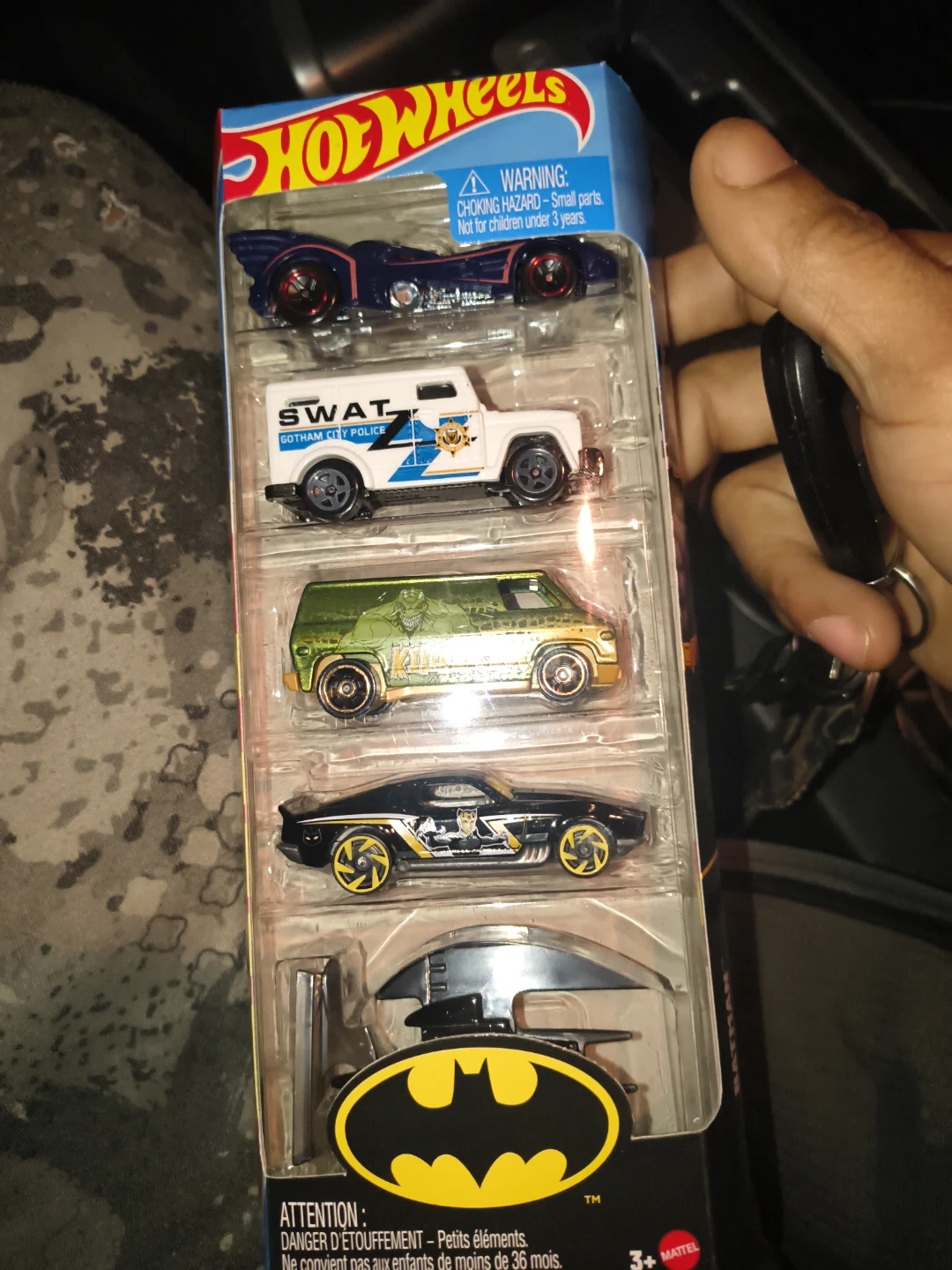 Hot Wheels Batman 5-Car Pack