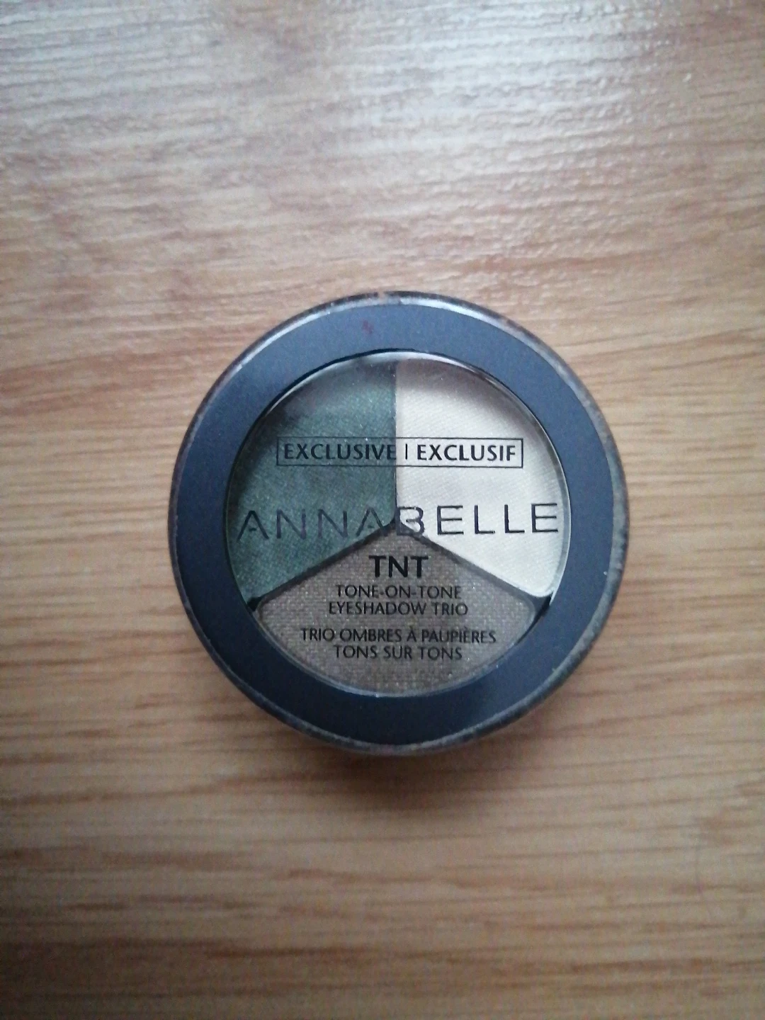 Annabelle TNT Tone-On-Tone Eyeshadow Trio - Lucky Green