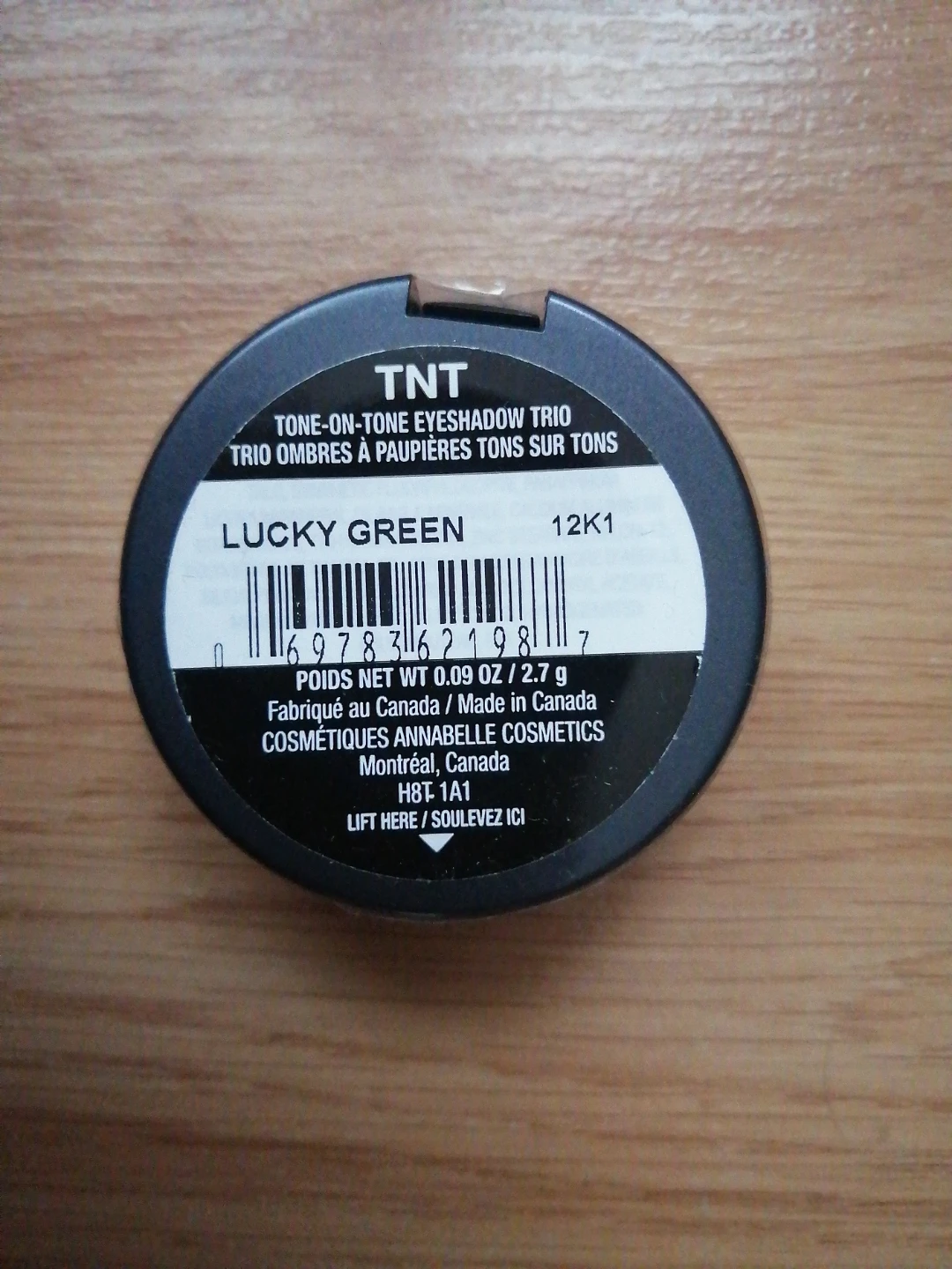 Annabelle TNT Tone-On-Tone Eyeshadow Trio - Lucky Green - photo 2