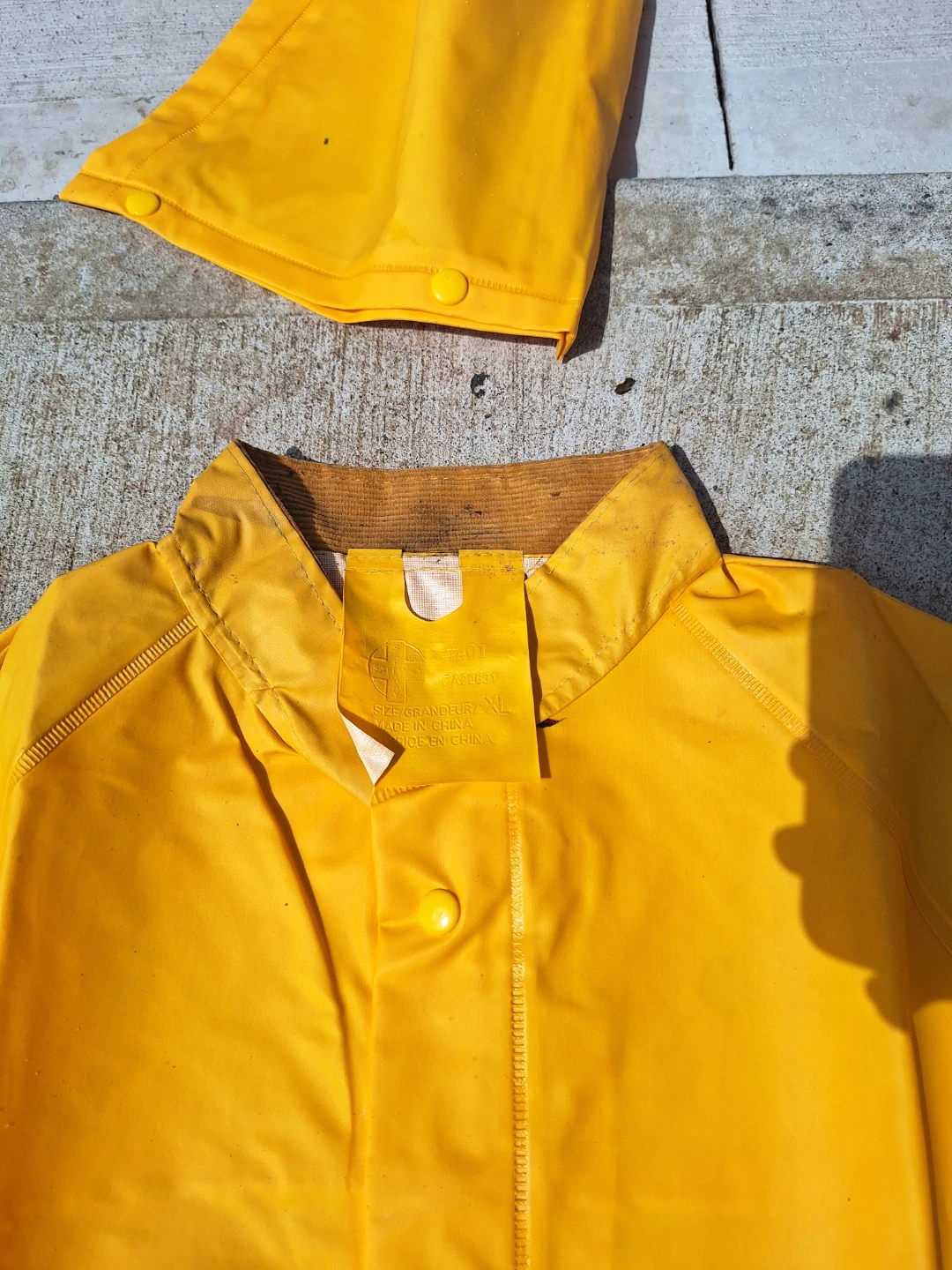 Yellow Rain Gear Set - XL - photo 2
