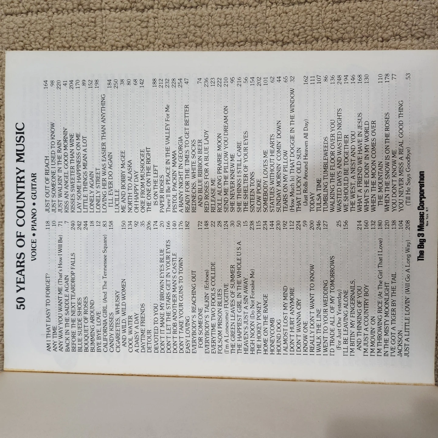50 Years of Country Music Sheet Music Book - photo 2
