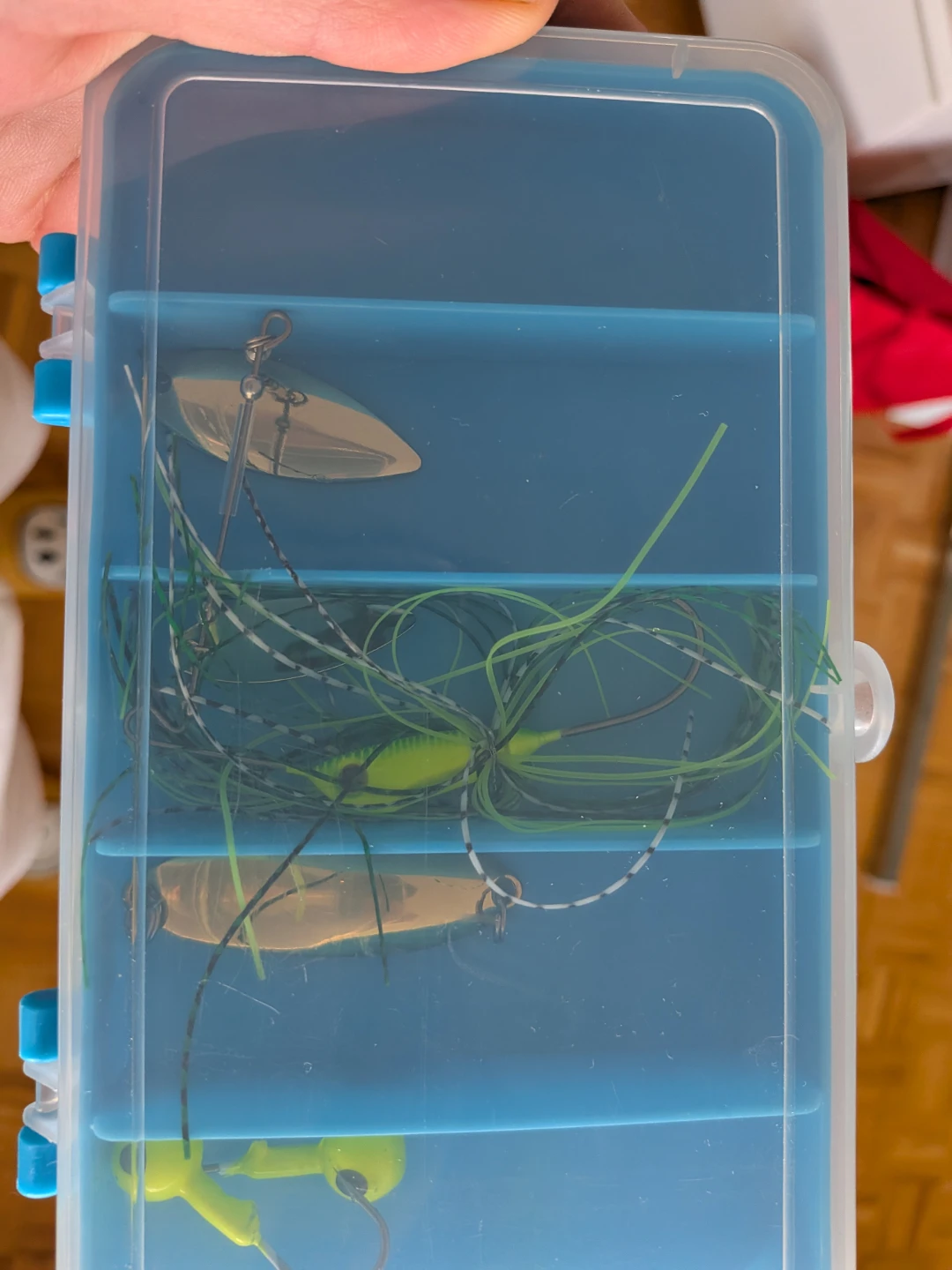 Fishing Rod, Reel, and Tackle Box with Lures - photo 3