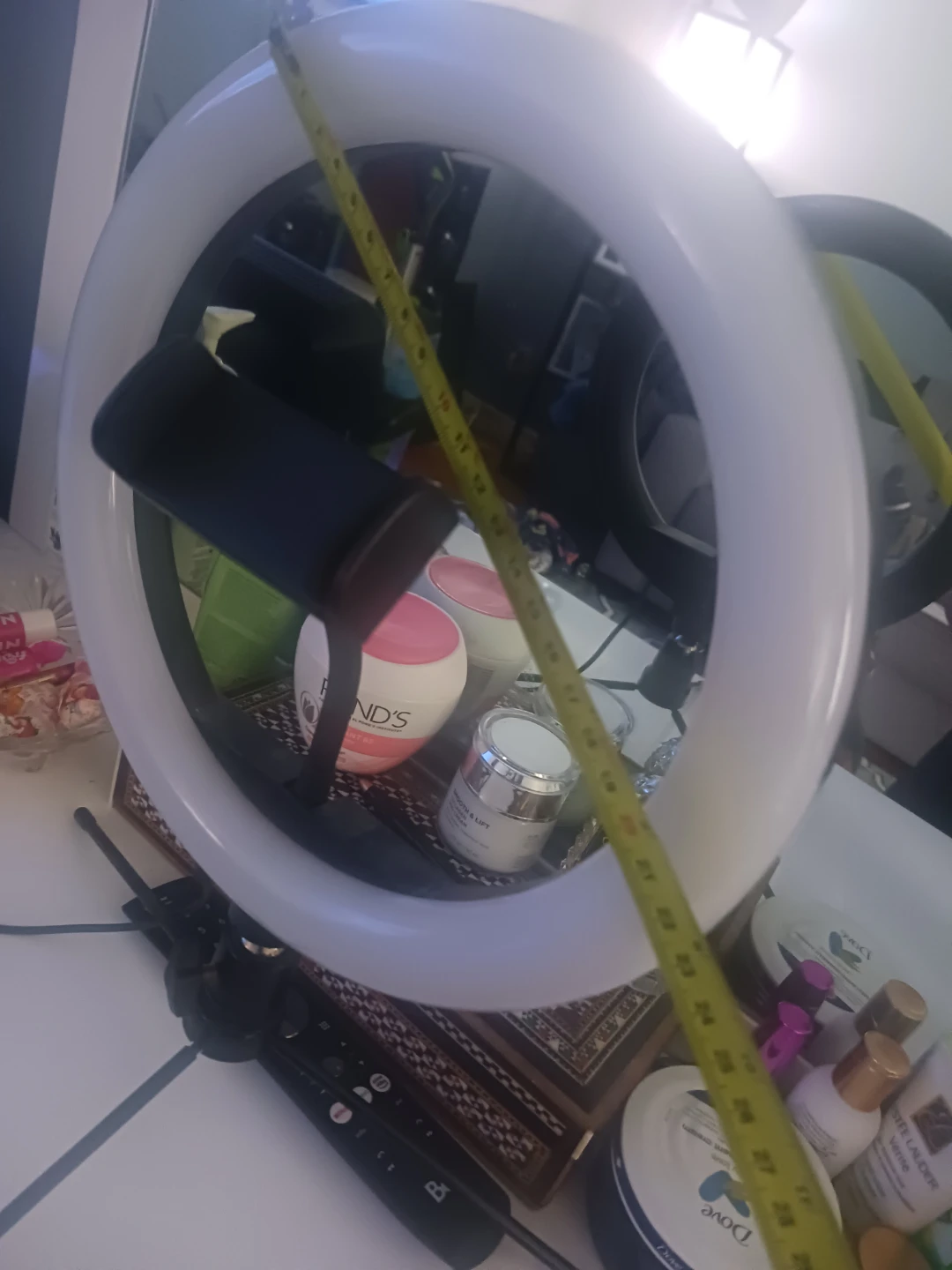 LED Ring Light with Phone Holder - photo 2