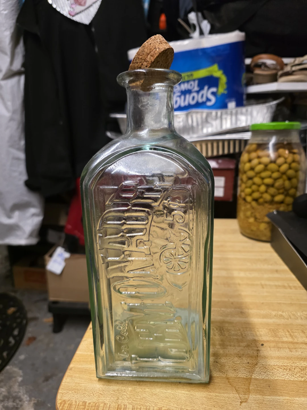 Antique Glass Lemonade Bottle with Cork - photo 3