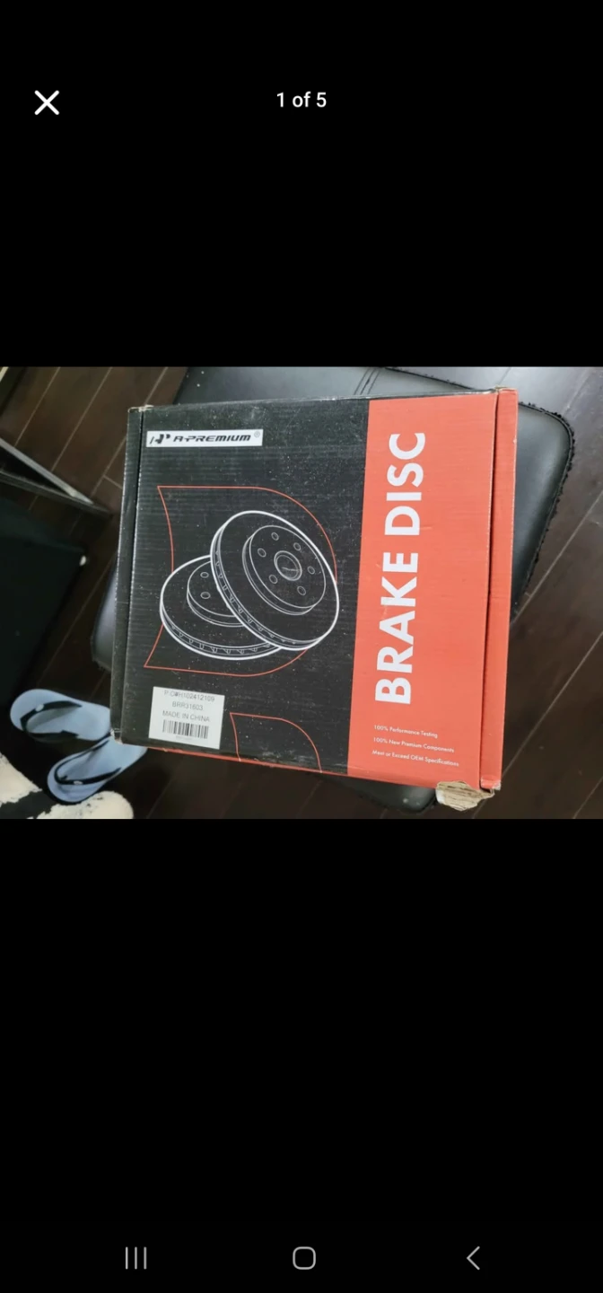 A Premium Rear Brake Disc BRR31603
