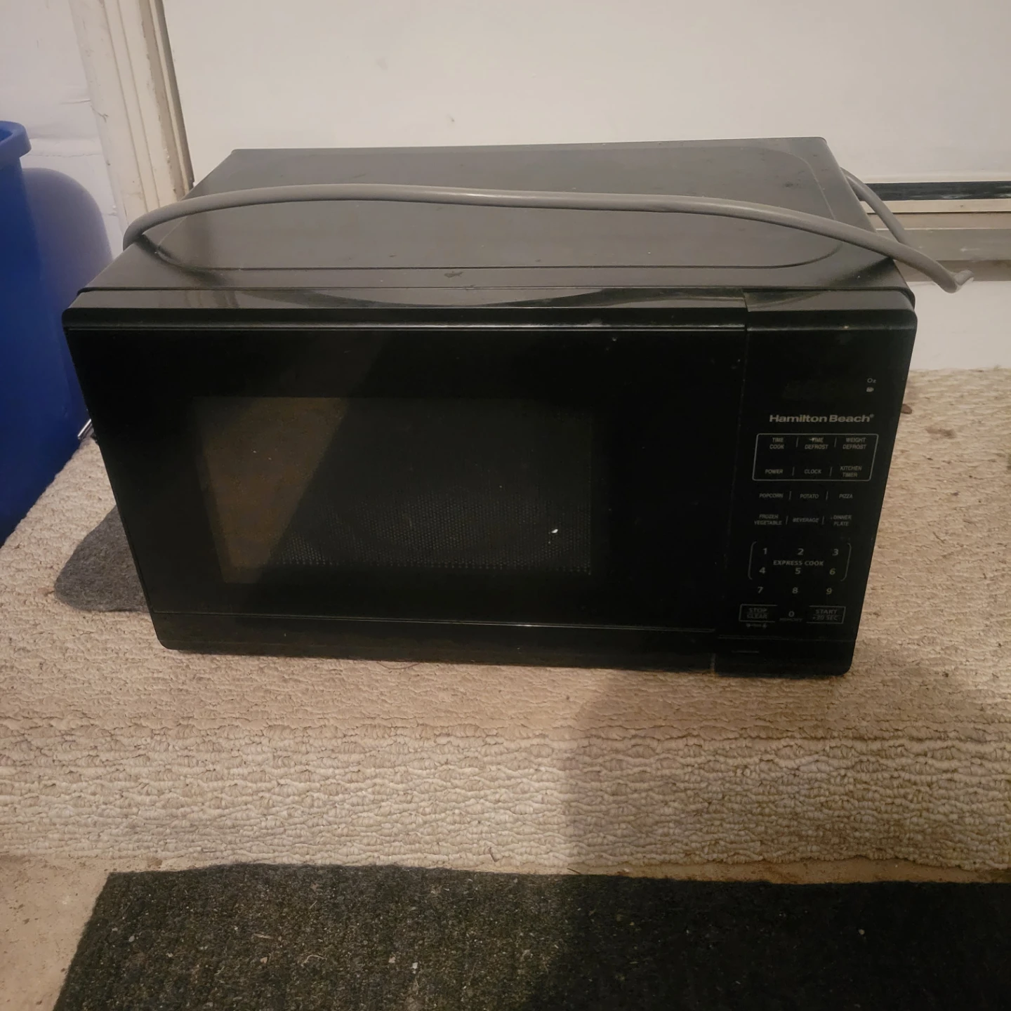 Hamilton Beach Black Microwave