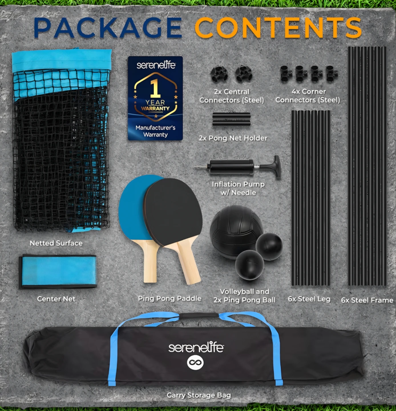 Portable ping pong table set (New in box) - photo 3