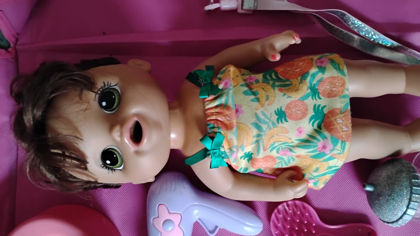 🌱Baby Alive Lil Snacks Doll with Accessories - photo 2