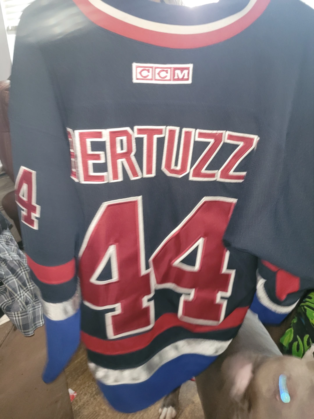 Vancouver Canucks Bertuzzi CCM Hockey Jersey #44 - photo 2