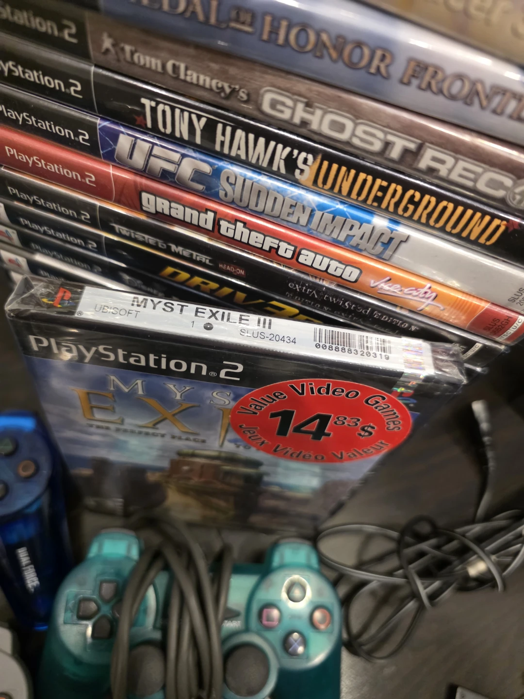 Playstation 2 with 21 games, 5 controllers, 1 memory card - photo 4