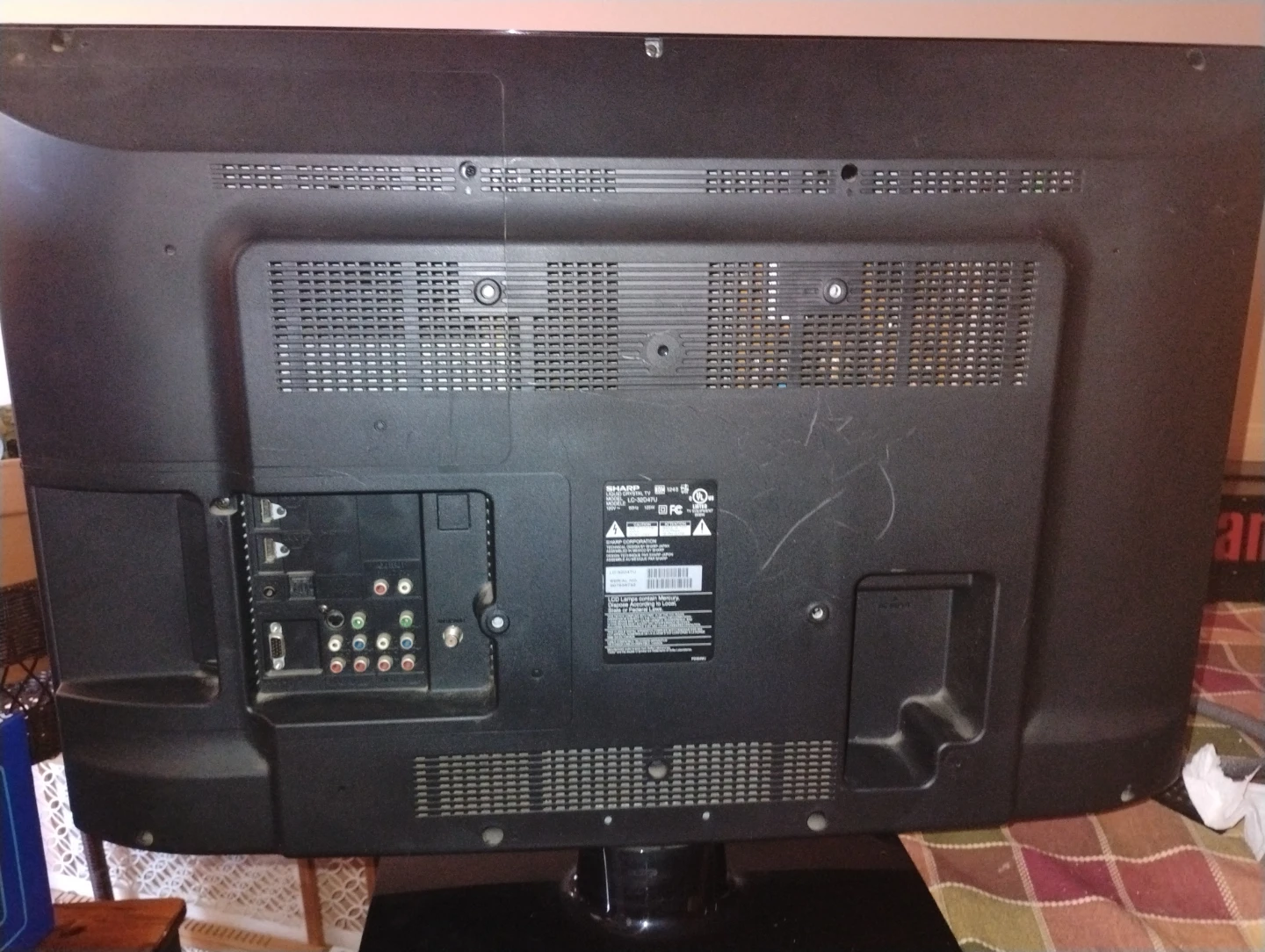 Sharp Aquos Flat Screen TV - photo 2