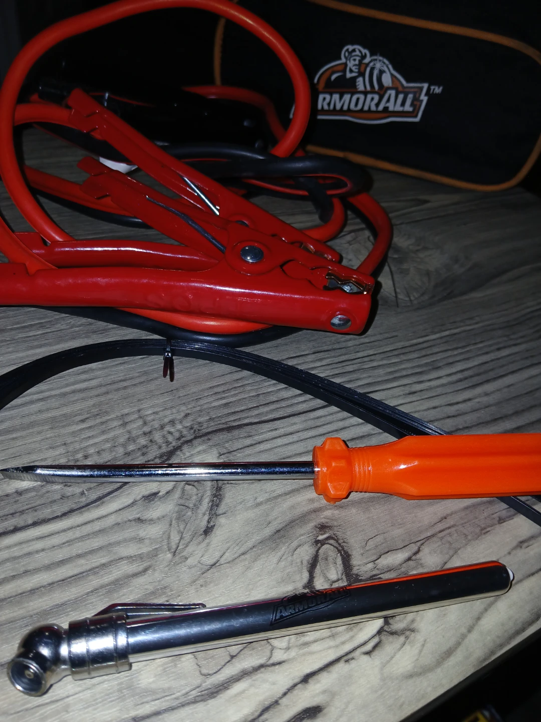 Armor All Jumper Cables with Bag and Tools - photo 4