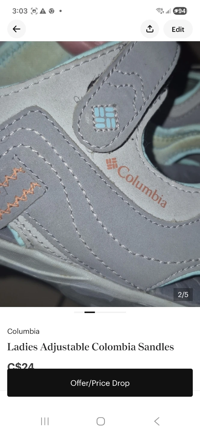 Columbia Ladies Adjustable Sandals - photo 3