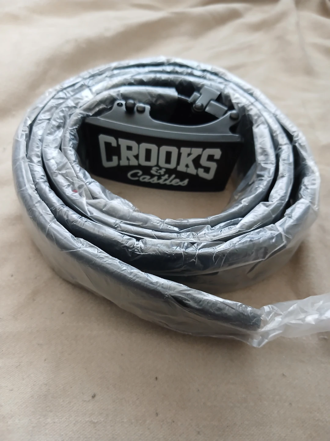 Crooks & Castles Black Belt With Logo Buckle - photo 4