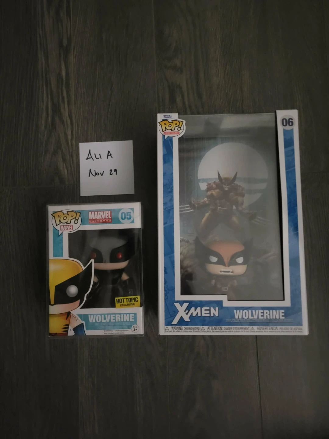 Funko Pop! Marvel Wolverine Hot Topic Exclusive & X-Men Figure