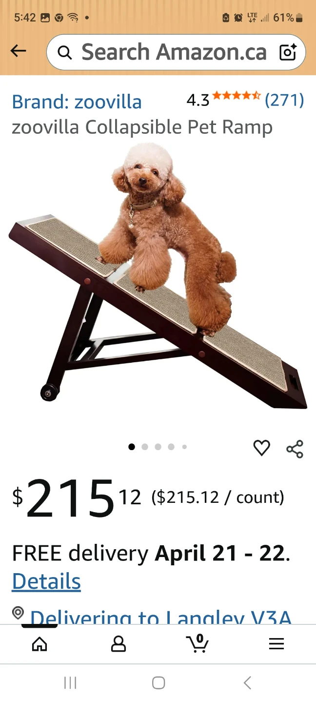 Zoovilla Collapsible Pet Ramp - photo 3