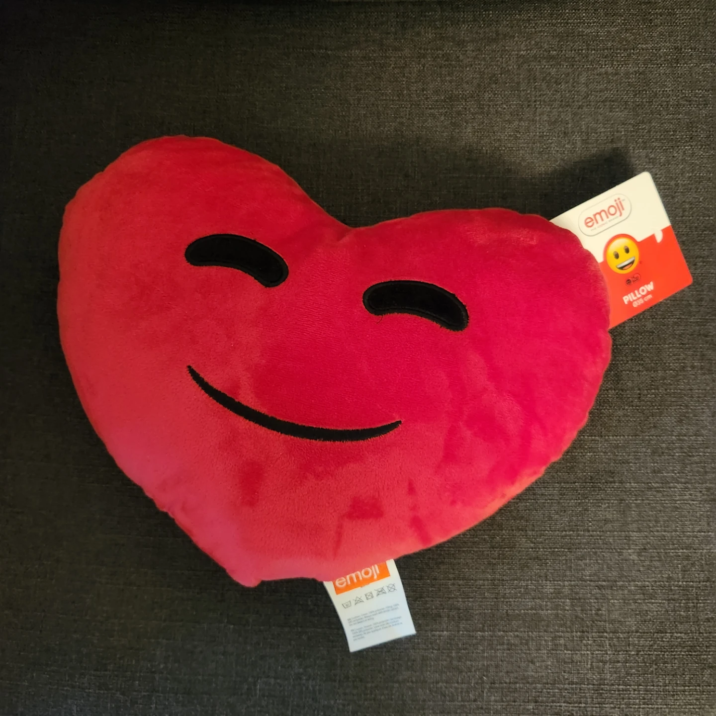 Brand New JYSK Emoji Heart Pillow - 35cm 🌱