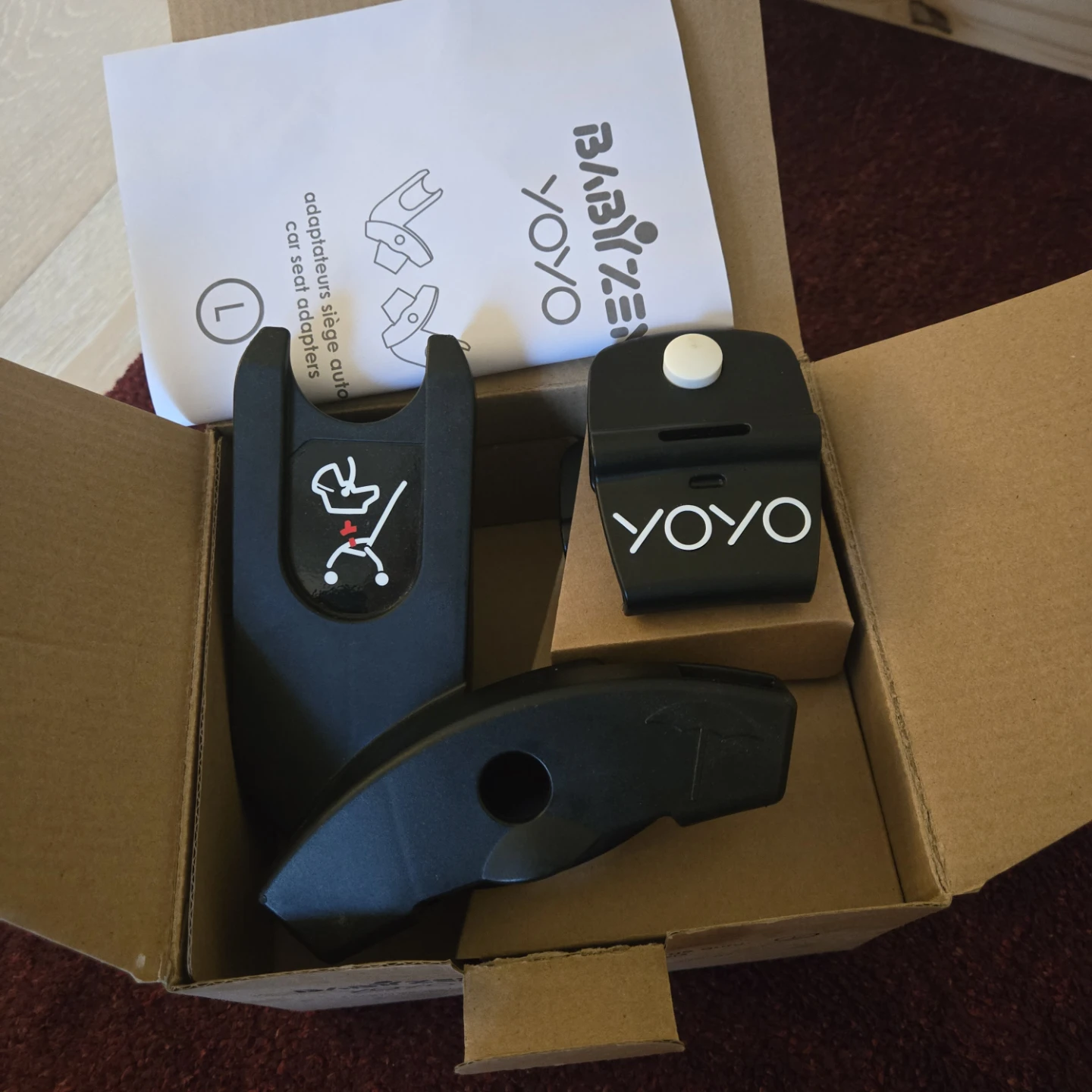 Babyzen Yoyo carseat adapter
