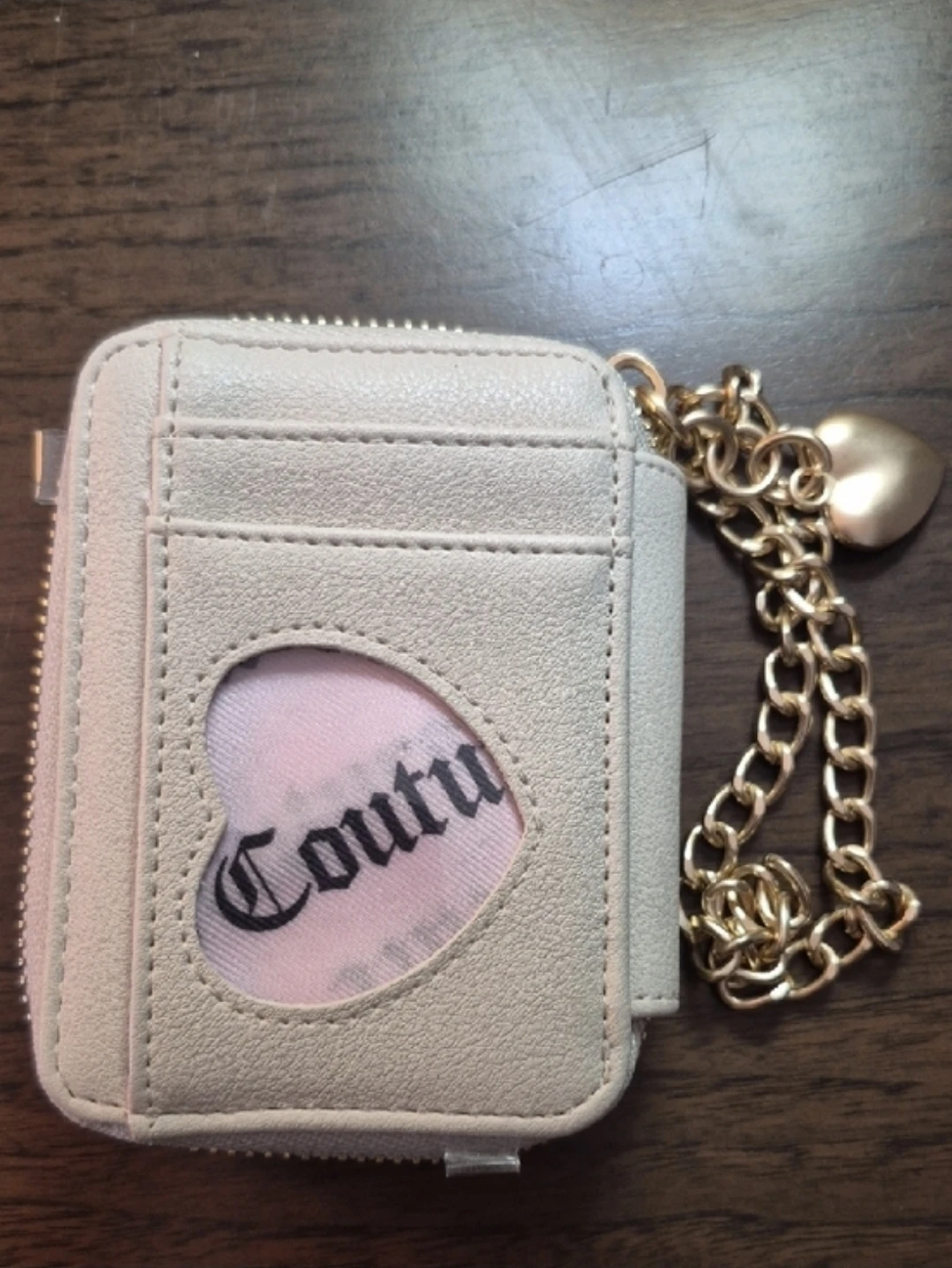 Juicy Couture Velour Wallet with Chain Charm - photo 4