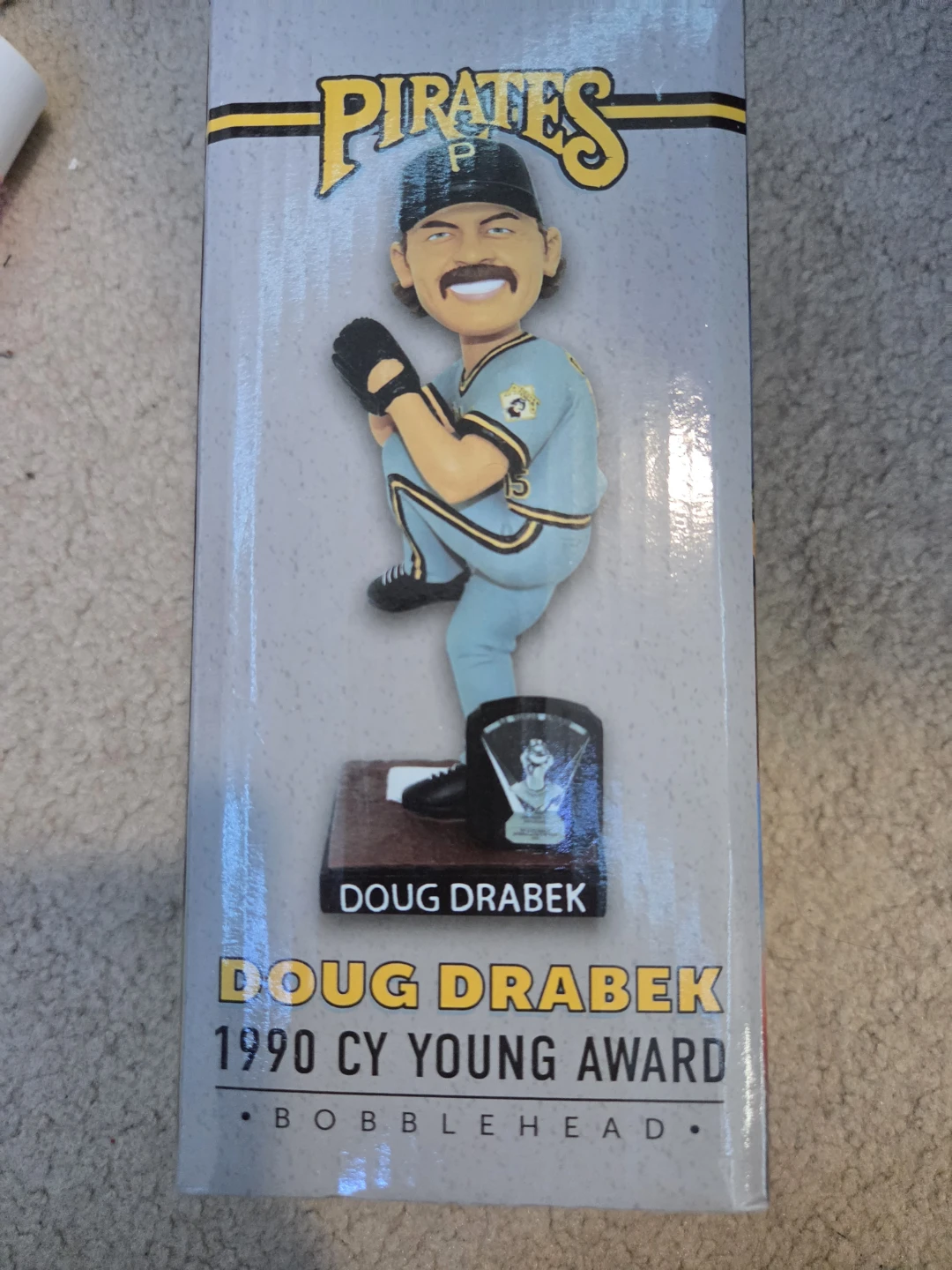 Doug Drabek Pittsburgh Pirates 1990 CY Young Award Bobblehead