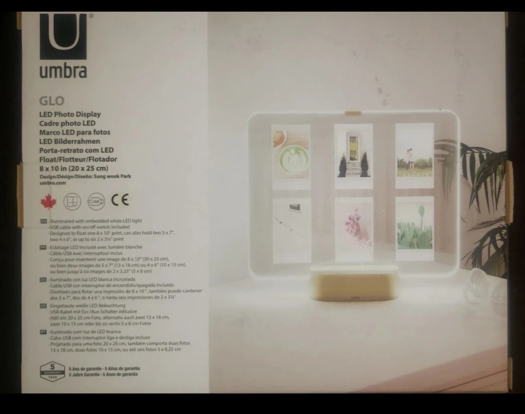 Umbra Glo LED Photo Display Frame - photo 2