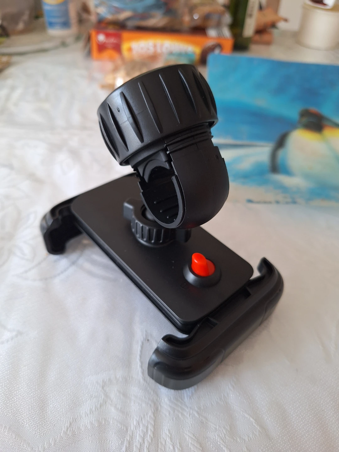 Black Adjustable Phone Holder Mount for e scooter - photo 2