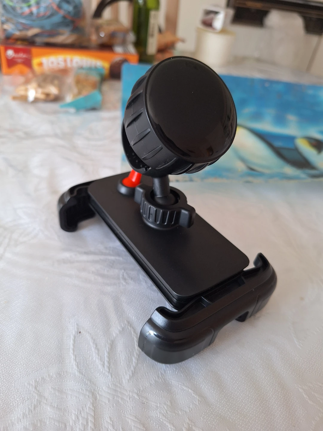 Black Adjustable Phone Holder Mount for e scooter - photo 3