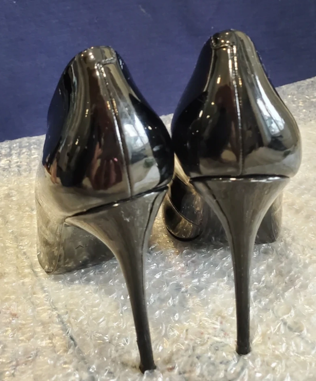 ALDO Black Patent Leather Stiletto Heels - photo 3