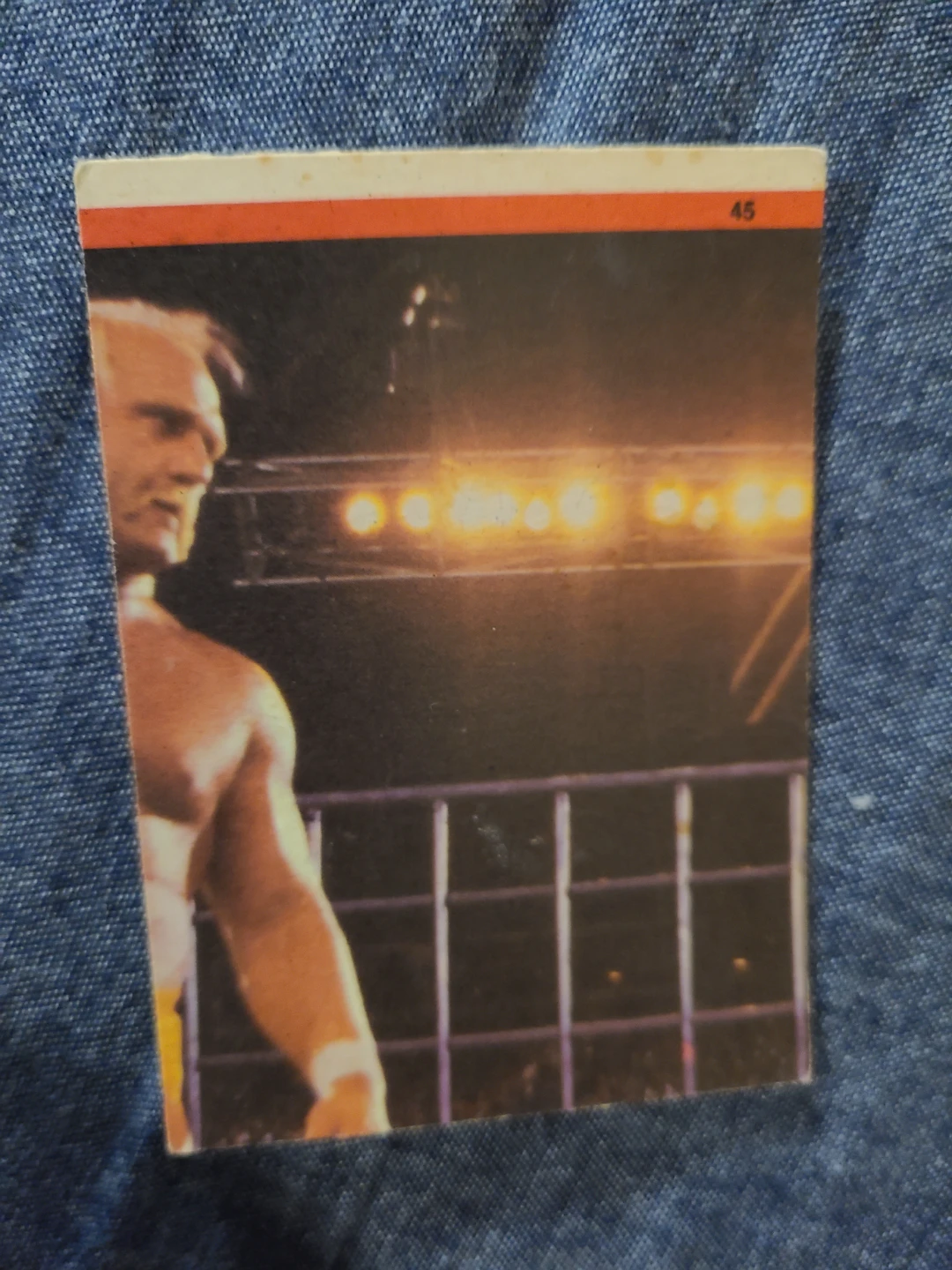 1985 Wrestling Trading Card - Hogan, Iran & Russia - photo 2