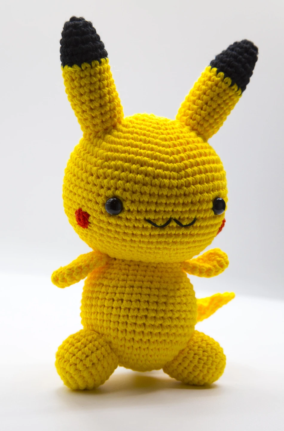 Handmade Crochet Pikachu Plush - photo 2