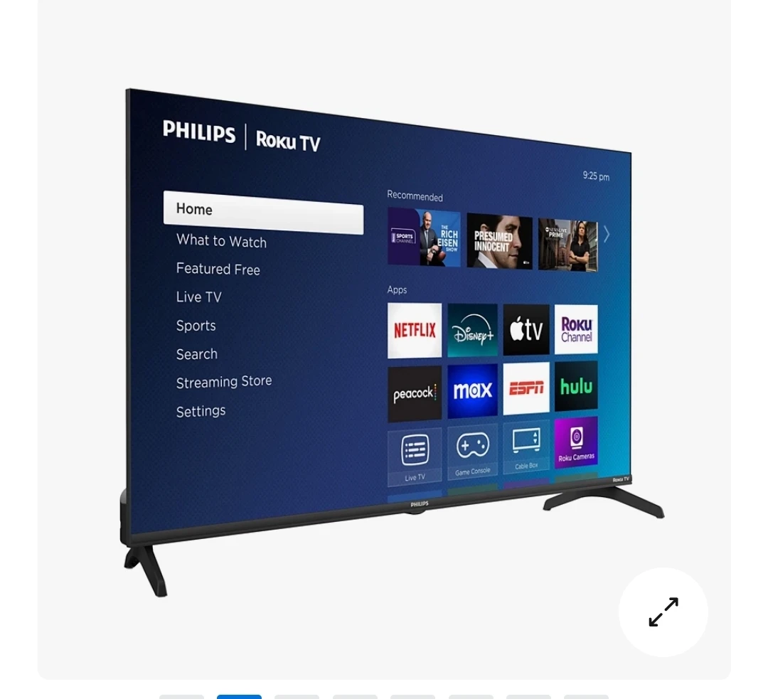 Philips 43" QLED Roku TV 43PUL7975/F7 - photo 2