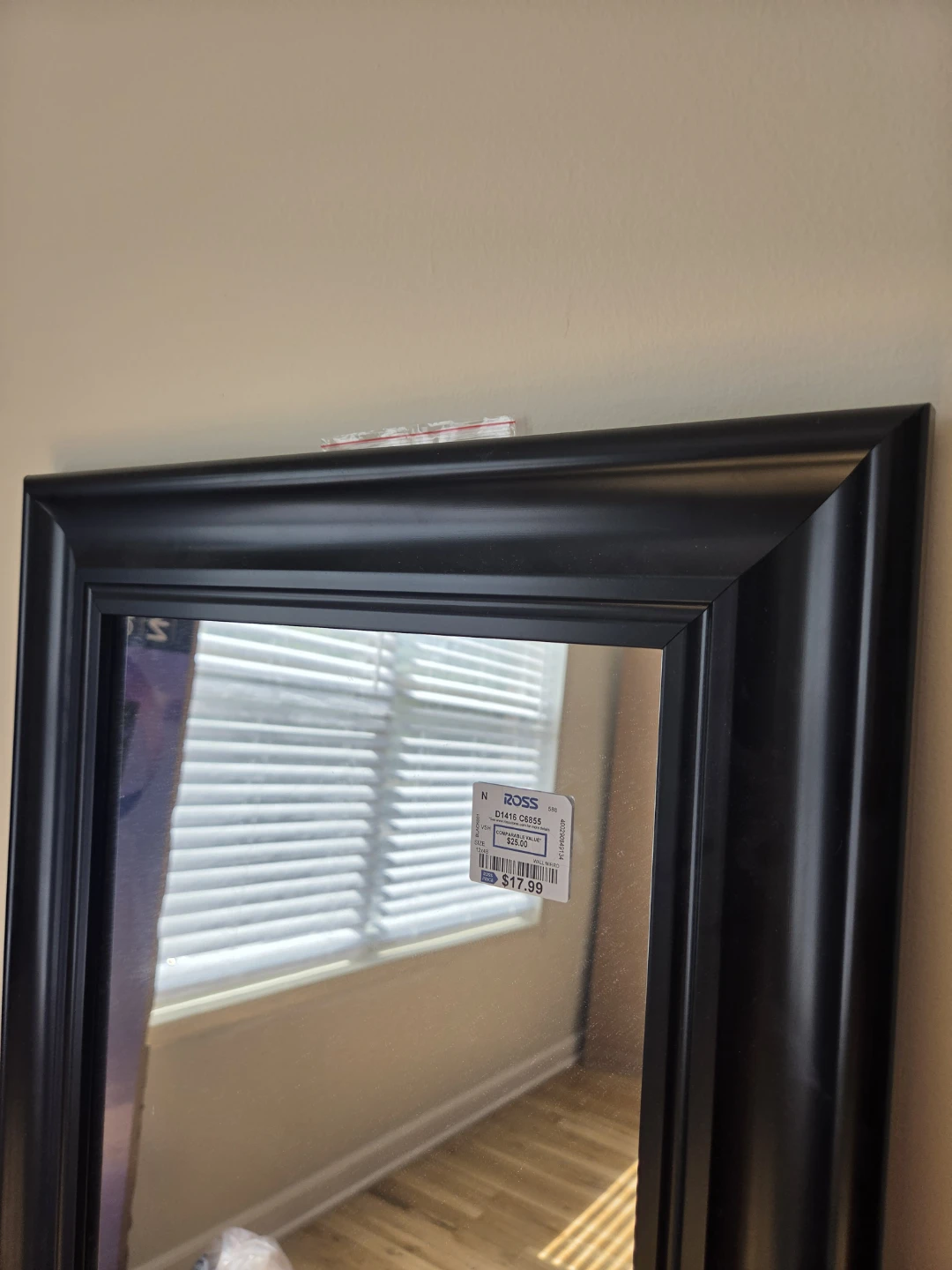 Black Framed Mirror - photo 2