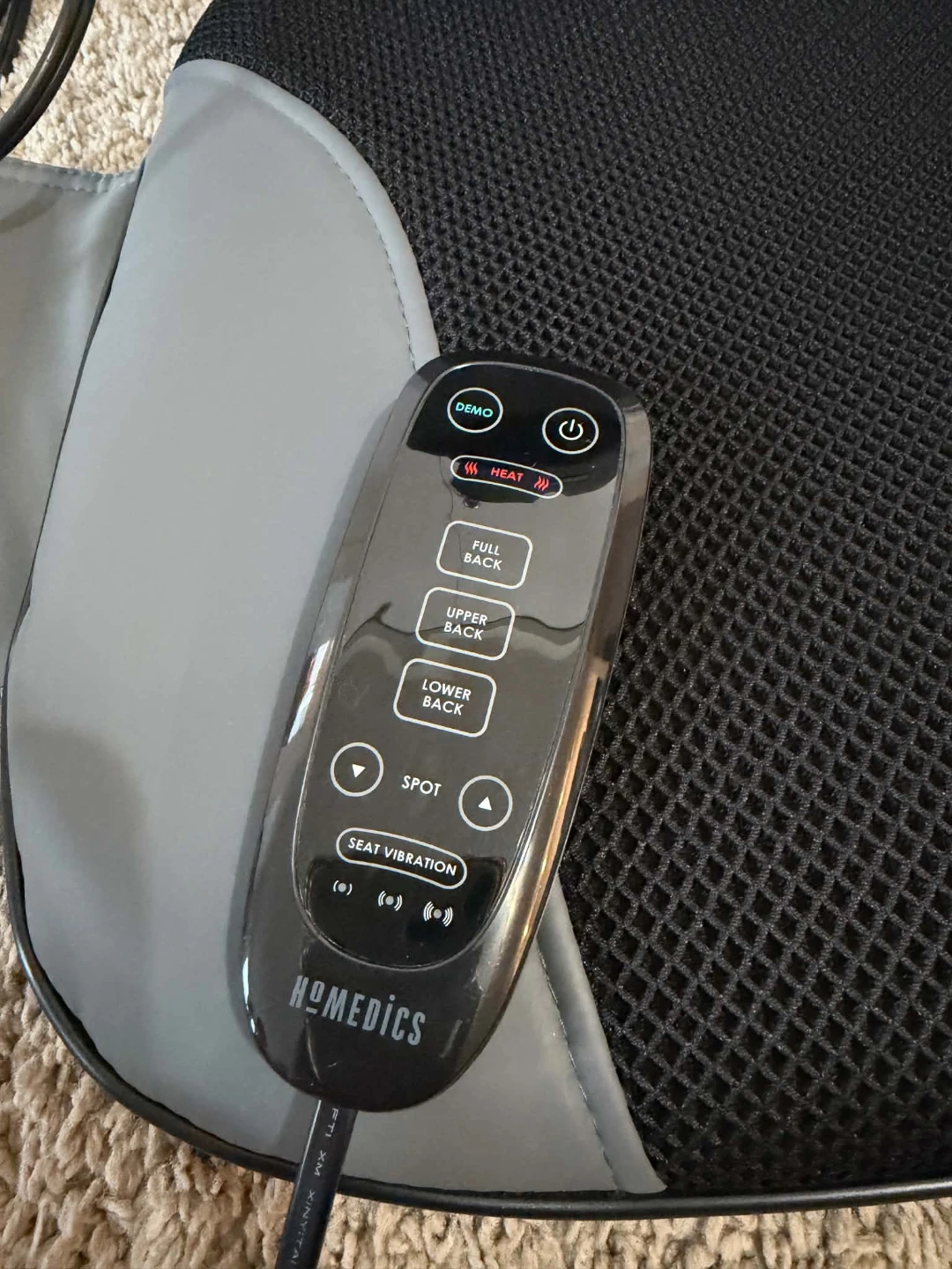 HoMedics Shiatsu Massage Seat Topper with Heat - photo 2
