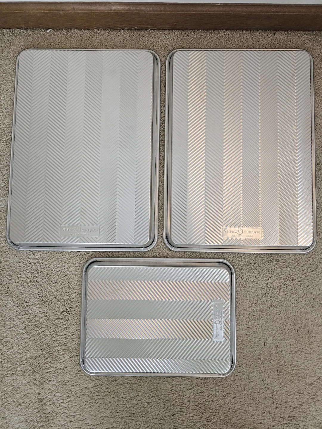 NORDIC Prism Ware Baking Sheet Set (Alum) - photo 5
