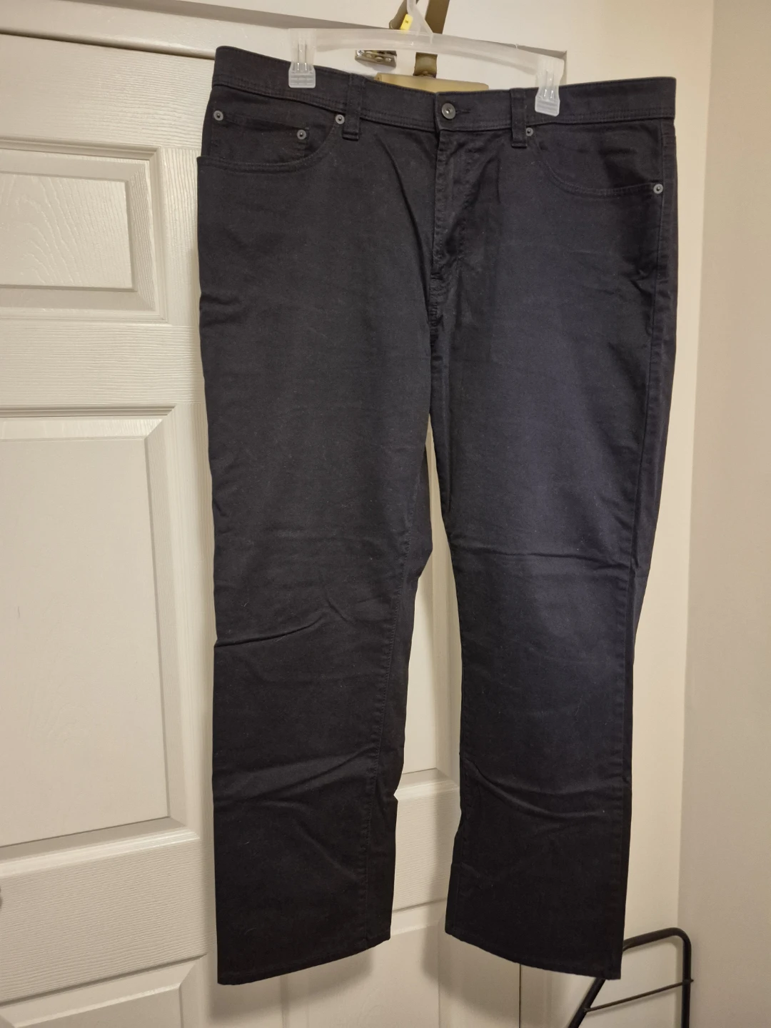 Men's Black Khaki Pants W40xL30