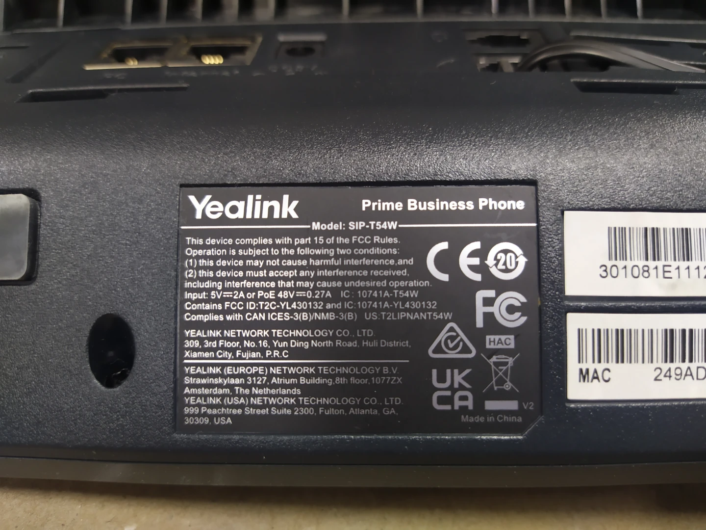 Yealink SIP-T54W Prime Business Phone - photo 2