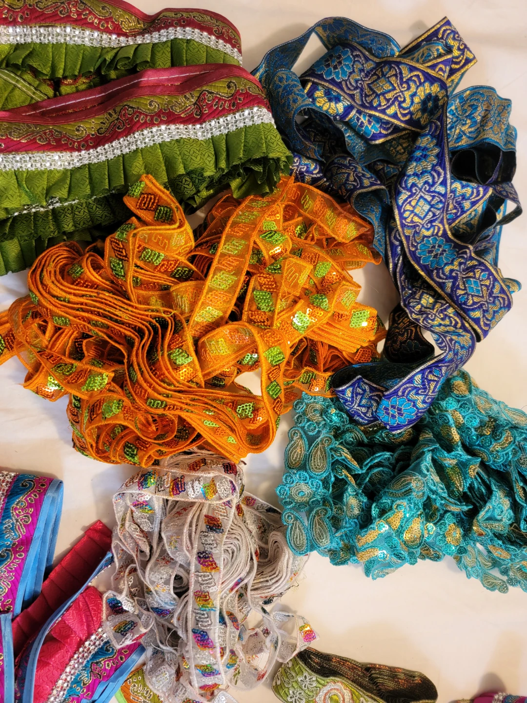 Assorted Decorative Ribbons and Lace Trim - photo 4