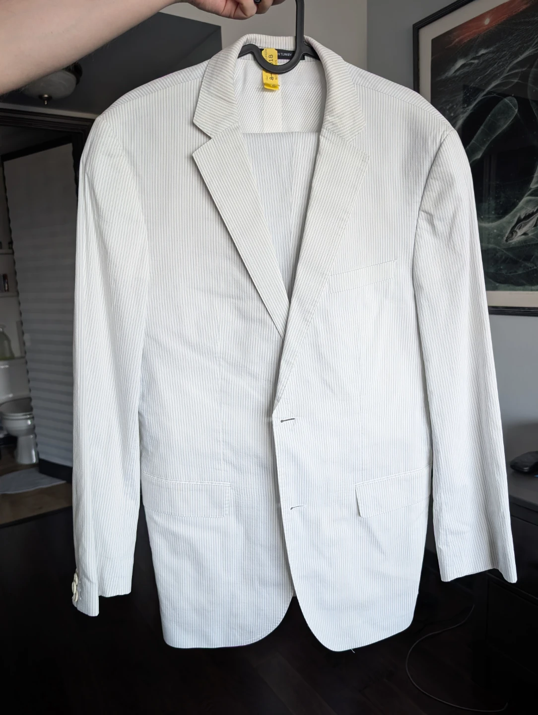 Men's Seersucker Suit