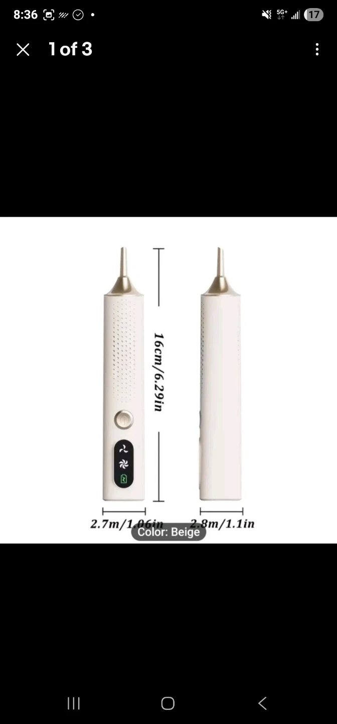 Electric Diamond Art Pen - Beige
