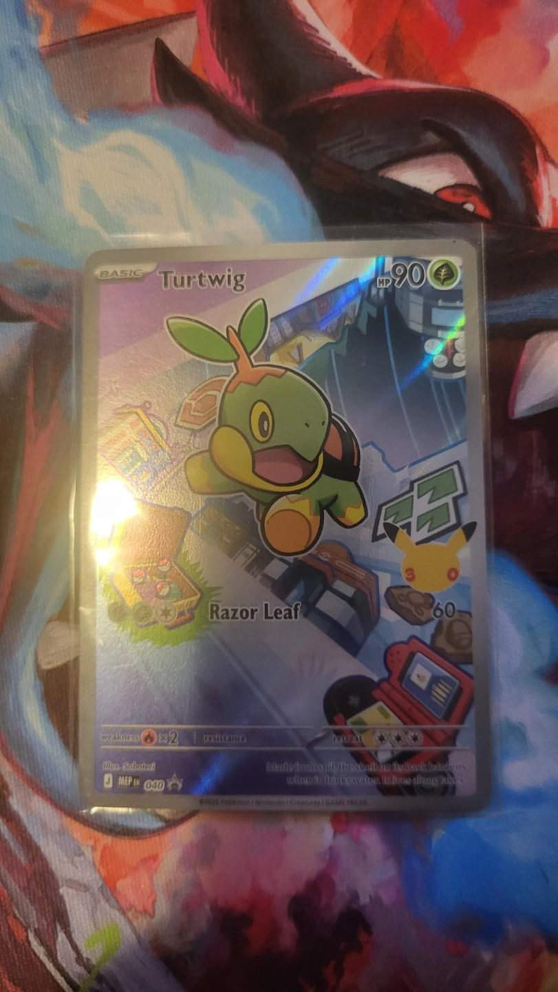 Pokemon Turtwig Trading Card