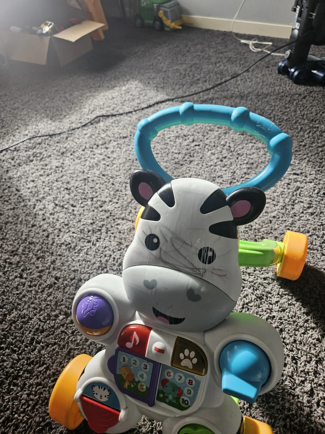 Fisher-Price Zebra Walker Toy & Activity Station - photo 2