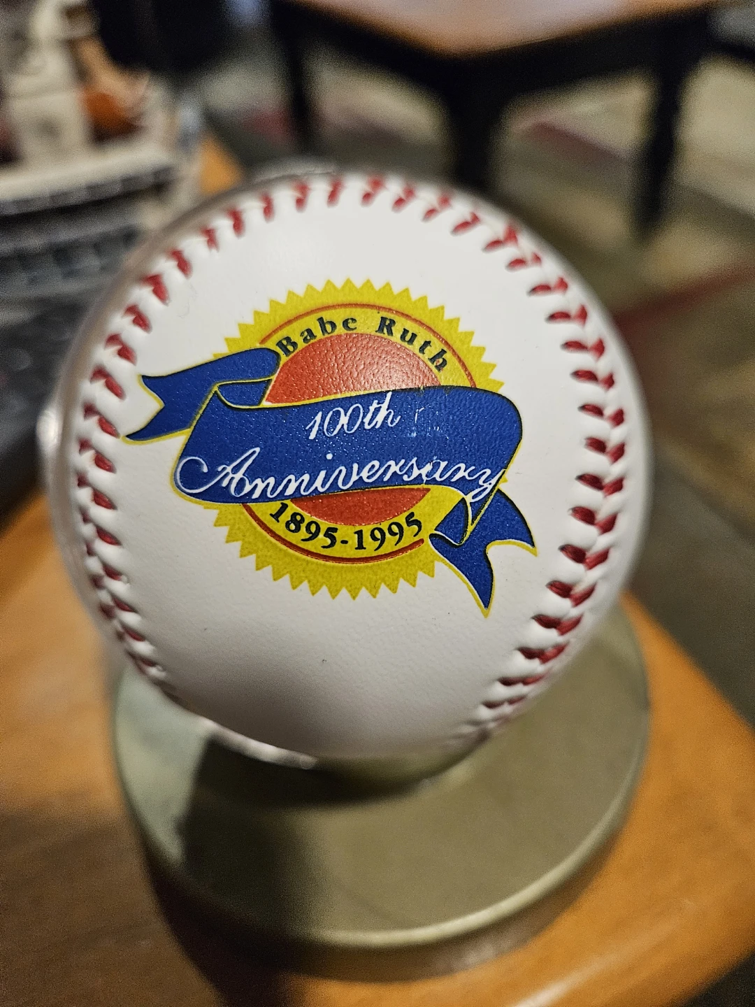 Babe Ruth 100th Anniversary Commemorative Baseball - photo 2