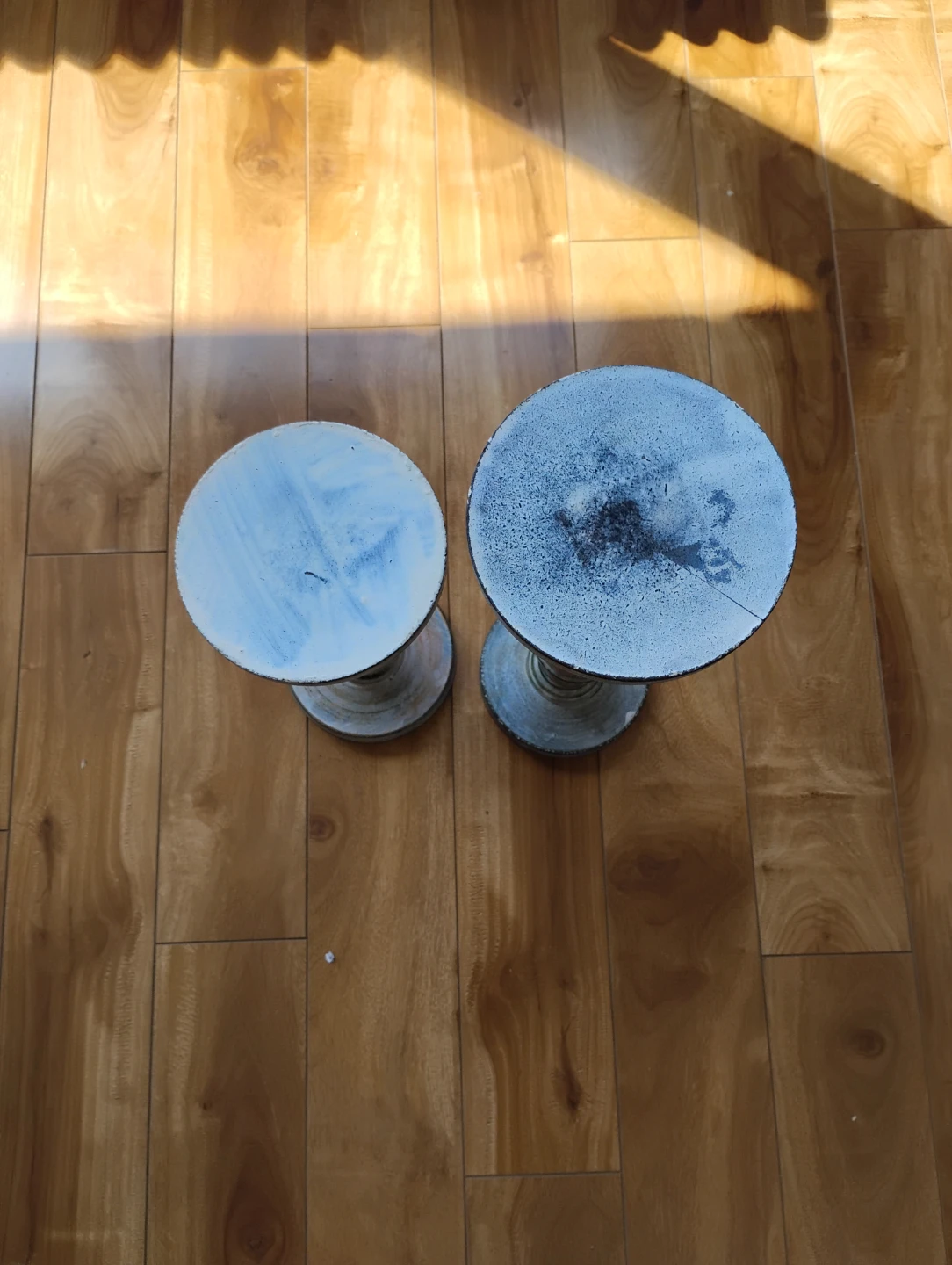 Pair of Tall Candlesticks - photo 2