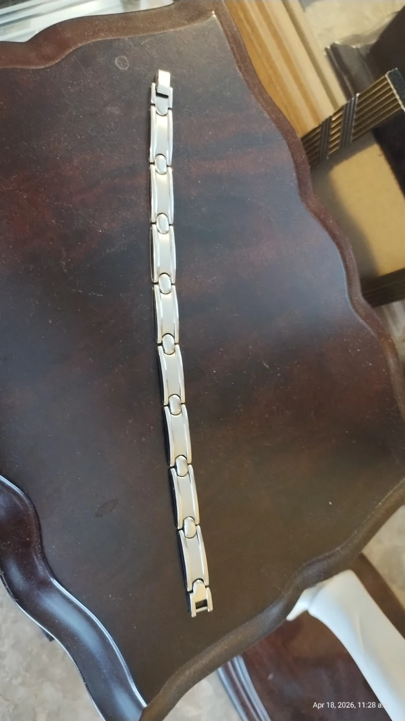 Silver Tone Link Bracelet