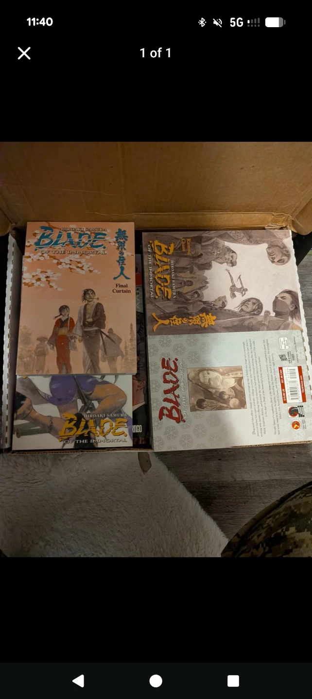 Blade of the Immortal Manga Volumes