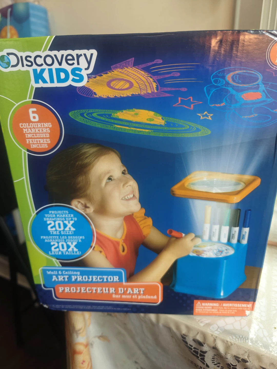 Kids drawing projector