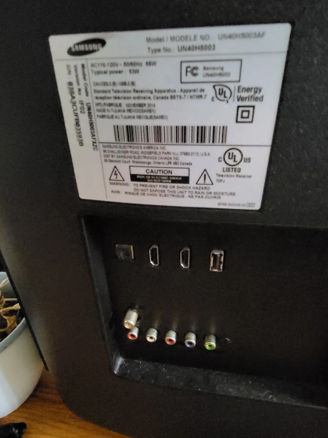 Samsung UN40H5003AF 40" LED TV