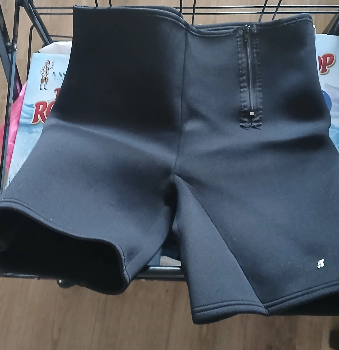 Black Neoprene Sauna Shorts - photo 4